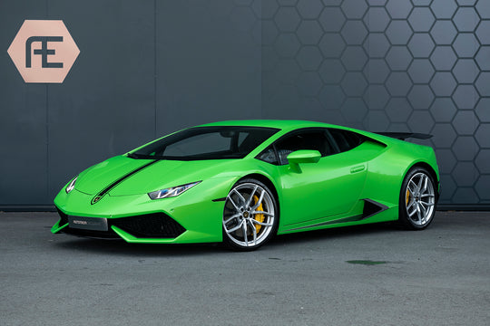 Lamborghini Huracan 5.2 V10 LP610-4 Blue Eye + Groen Gewrapt