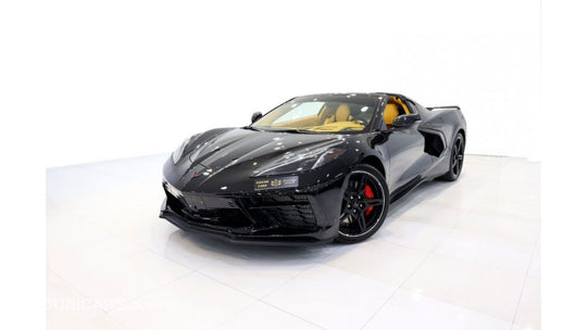 Chevrolet Corvette Stingray 2022, Brand New, Carbon Fiber Interior, GCC Specs!!
