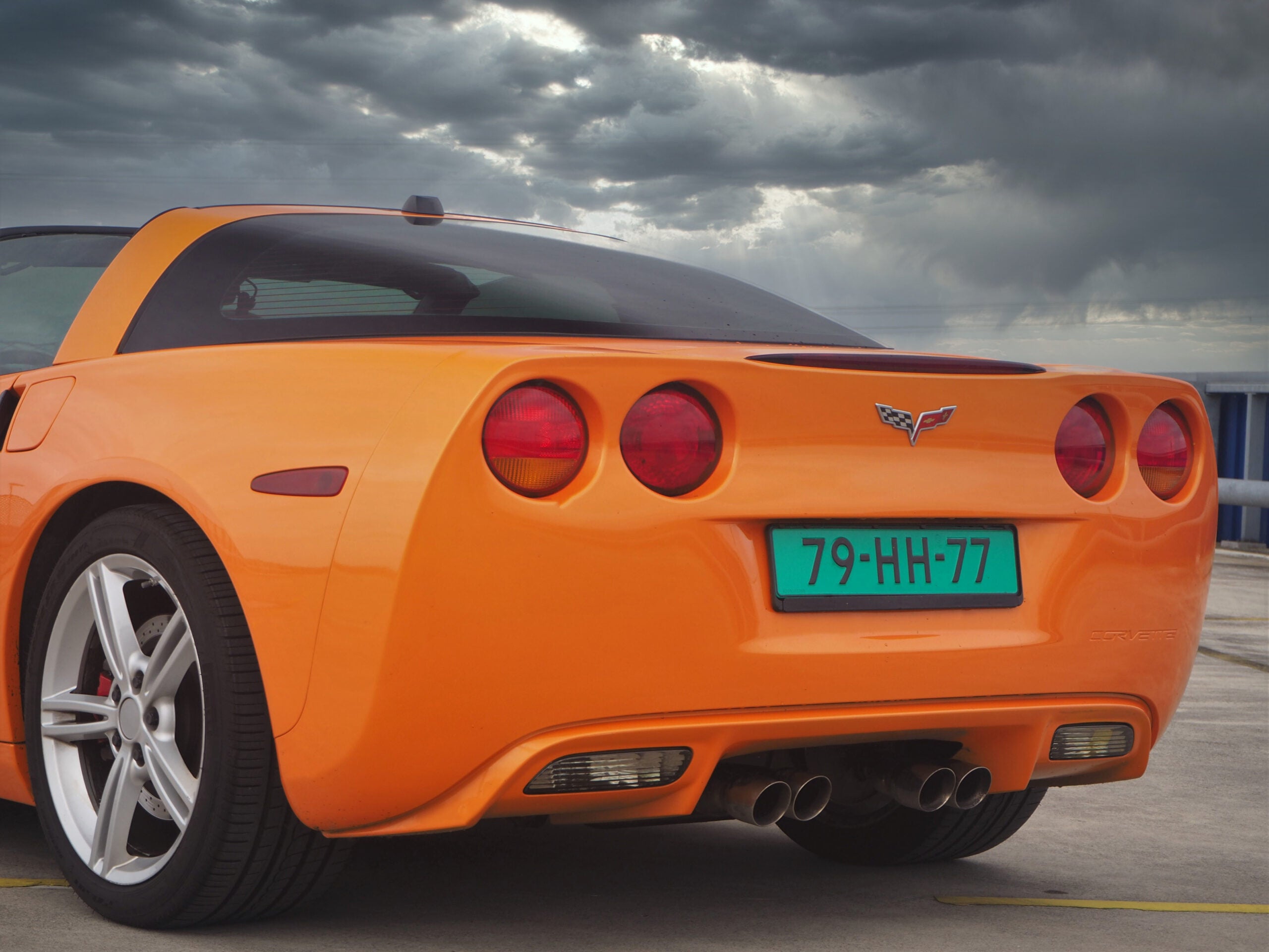 Chevrolet Corvette C6 6.0 - Youngtimer - TARGA - VLEUGELDEUR