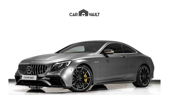 Mercedes-Benz 63S AMG Coupe w  ith Brabus Wheels - GCC Spec - With Warranty