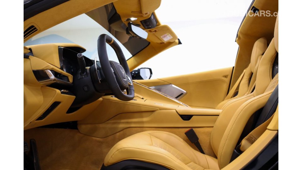 Chevrolet Corvette Stingray 2022, Brand New, Carbon Fiber Interior, GCC Specs!!